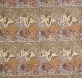 Dekorační tkanina Art Fabrics secese Mucha