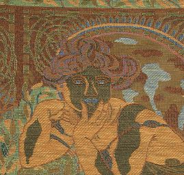 Dekorační tkanina Art Fabrics secese Mucha