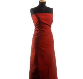 Kostýmová látka Art Fabrics rybí kost červená