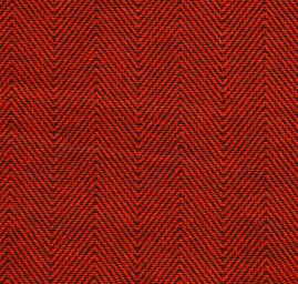 Kostýmová látka Art Fabrics rybí kost červená