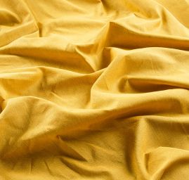 Len Art Fabrics okrový