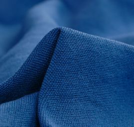 Len bavlna Art Fabrics modrý