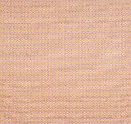 Žakárová látka Art Fabrics Brusel hnědá/červená