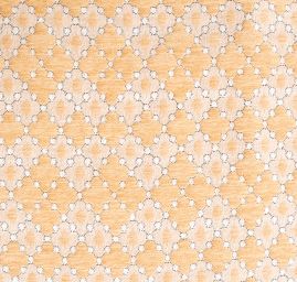 Žakárová látka Art Fabrics Brusel okrová/hnědá