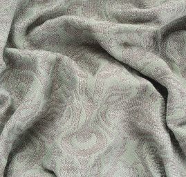 Žakárová látka Art Fabrics Gotik zelenošedá