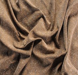 Kostýmovka Art Fabrics nopky hnědozlatá