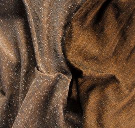 Kostýmovka Art Fabrics nopky hnědozlatá