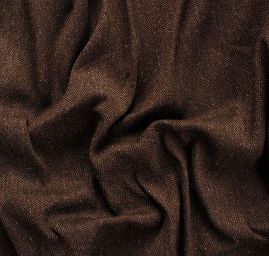 Kostýmová látka vzor rybí kost Art Fabrics tm.hnědá