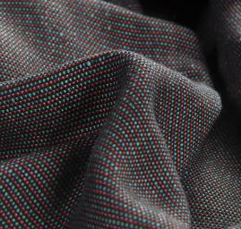 Kostýmová látka Art Fabrics Chanel černá