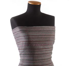 Kostýmová látka chanel Art Fabrics šedá zelená