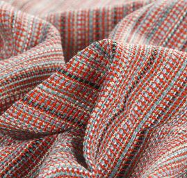 Kostýmová látka Art Fabrics Chanel rezavá šedá