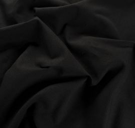 Bavlna len směs látka Art Fabrics černá