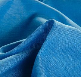 Len Art Fabrics tyrkysově modrý