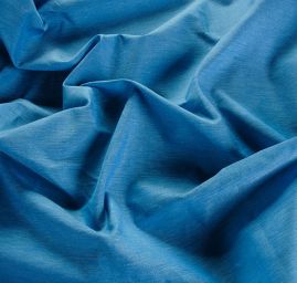 Len Art Fabrics tyrkysově modrý