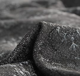 Replika historické látky Art Fabrics Elvíra šedá