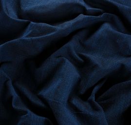 Len směs Art Fabrics modrý