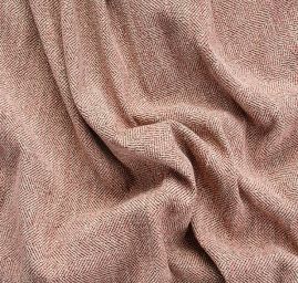 Kostýmová látka Art Fabrics vzor rybí kost