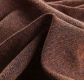Kostýmová látka Art Fabrics součky skořicové