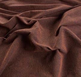 Kostýmová látka Art Fabrics součky skořicové