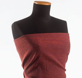 Kostýmová látka Art Fabrics součky červené