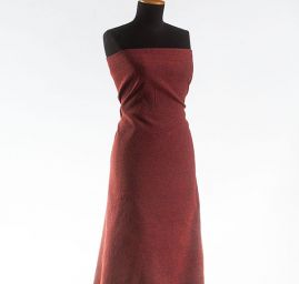 Kostýmová látka Art Fabrics součky červené
