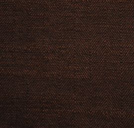 Kostýmová látka Art Fabrics rybí kost tm.hnědá