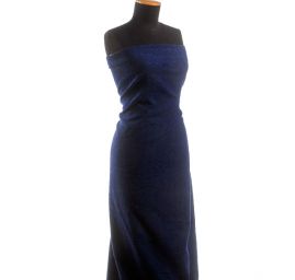 Kostýmovka Art Fabrics pružná buklé modročerná