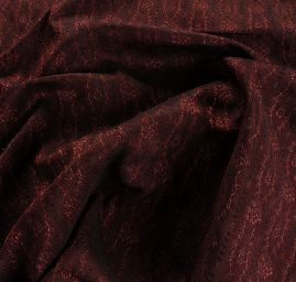 Žakárová látka Art Fabrics Amádeus vínovočerná