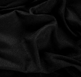 Kostýmová látka Art Fabrics rybí kost černá