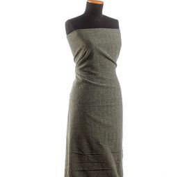 Kostýmová látka Art Fabrics rybí kost buklae melír