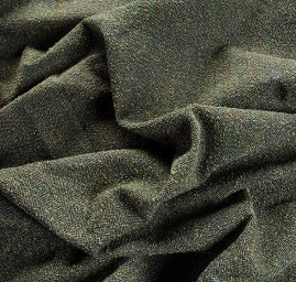 Kostýmová látka Art Fabrics rybí kost buklae melír