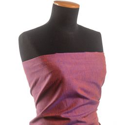 Len Art Fabrics šanžán oranžovomodrý