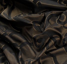 Dekorační látka Art Fabrics Meando zlatá
