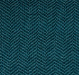 Kostýmová látka Art Fabrics rybí kost tyrkys