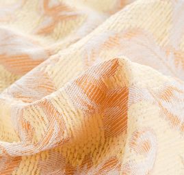 Replika historické tkaniny Art Fabrics Baroko žlutá