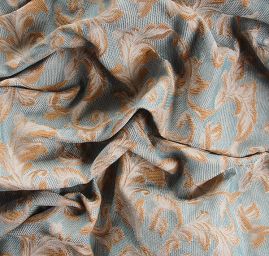 Replika historické látky Art Fabrics Baroko zlatá mint