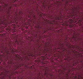 Žakárová tkanina Art Fabrics Girlandy fialovovínová