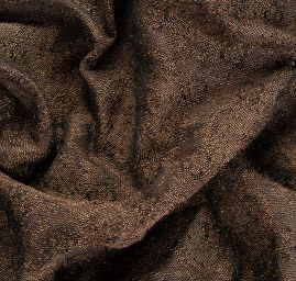 Replika historické látky Art Fabrics Medailon zlatohnědý