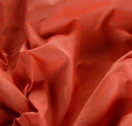 Len Art Fabrics šanžán strarorůžové barvy