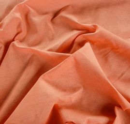 Len Art Fabrics světle lososová