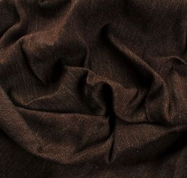 Kostýmová látka Art Fabrics tmavě hnědá