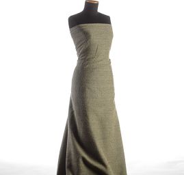 Kostýmová látka Art Fabrics mohér směs zelená