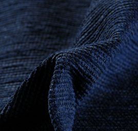 Ženilková látka dizajn Art Fabrics slivkovo modrá