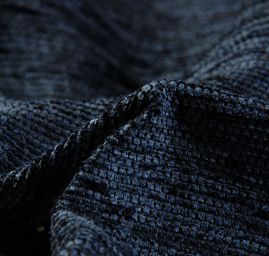 Ženilková látka dizajn Art Fabrics tmavo modrá