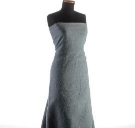 Kostýmová látka Art Fabrics mohér směs světle modrá