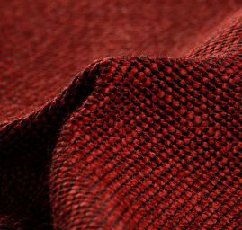Kostýmová látka Art Fabrics viskóza zmes hnědovínová
