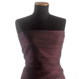 Ľan viskóza zmes Art Fabrics vínovofialová