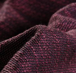 Len viskoza směs Art Fabrics vínovofialová