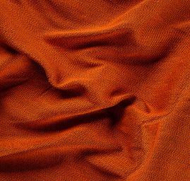 Kostýmová látka Art Fabrics viskoza směs oranžová