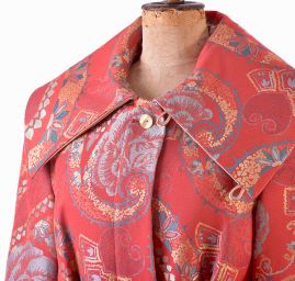 Originální kabát z žakárové látky